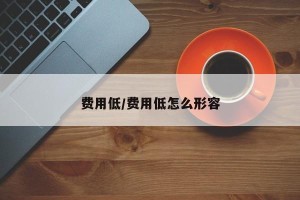 费用低/费用低怎么形容