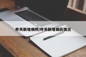 昨天新增病例/昨天新增病历情况
